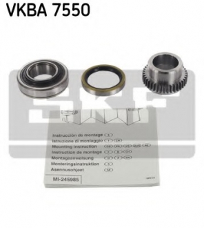 Підшипник колеса,комплект SKF VKBA 7550 (фото 1)