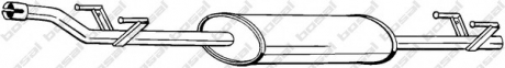 Глушник MERCEDES-BENZ Sprinter 00-06 BOSAL 288-231 (фото 1)