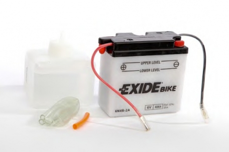 Стартерна батарея (акумулятор) EXIDE 6N4B-2A (фото 1)