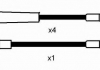 Високовольтні дроти (набір) NGK RCRN648 (фото 2)