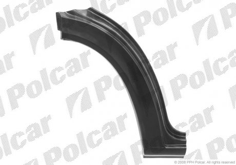 Ремкомплект підкрилка переднього лівий Mercedes SPRINTER Polcar 506201-5 (фото 1)