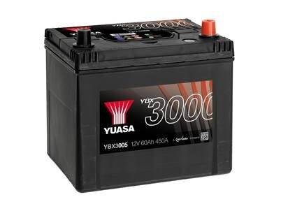 Стартерная аккумуляторная батарея YUASA YBX3005 (фото 1)