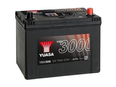 Стартерная аккумуляторная батарея YUASA YBX3030 (фото 1)