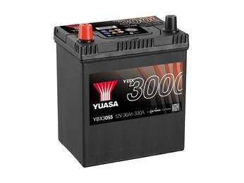 Стартерная аккумуляторная батарея YUASA YBX3055 (фото 1)