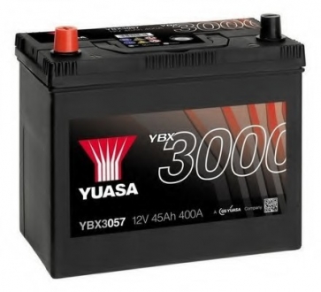 Стартерная аккумуляторная батарея YUASA YBX3057 (фото 1)