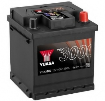 Стартерная аккумуляторная батарея YUASA YBX3202 (фото 1)