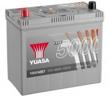 Стартерная аккумуляторная батарея YUASA YBX5057 (фото 1)