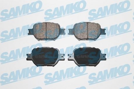 Колодки тормозные дисковые SAMKO 5SP837 (фото 1)