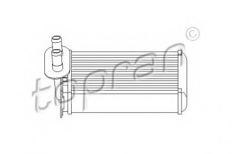 Теплообменник, отопление салона TOPRAN / HANS PRIES 108 826 (фото 1)