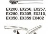 Щетка стеклоочистителя каркасная задняя 350mm (14") ExactFit Rear Trico EX359 (фото 1)