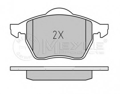 Комплект гальмівних колодок 025 216 2419/PD MEYLE 0252162419PD (фото 1)