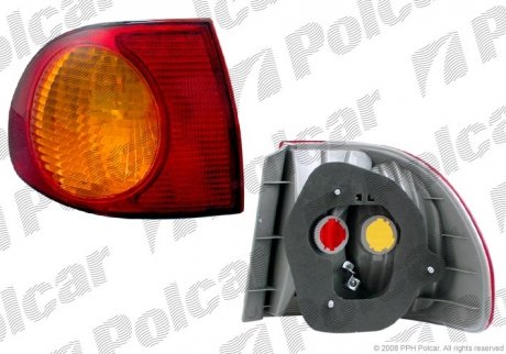 ФОНАРЬ ЗАДН. НАРУЖ. R желто-кр Polcar 811288E (фото 1)