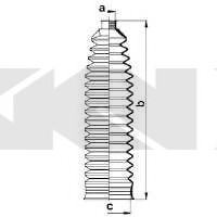 Пильовик рульового механізма GKN SPIDAN 83892 (фото 1)