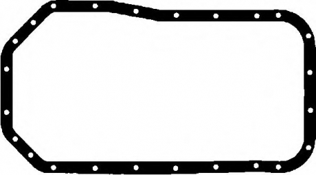 Прокладка, маслянный поддон GLASER X54198-01 (фото 1)