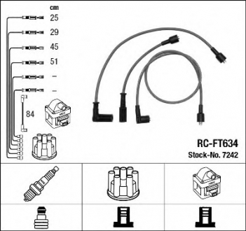 PRZEW.WYS.NAP.KPL. FIAT RC-FT634 NGK RCFT634 (фото 1)