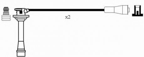 Високовольтні дроти (набір) NGK RCKA404 (фото 1)