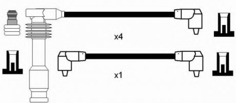 Комплект высоковольтных проводов NGK RCOP203 (фото 1)