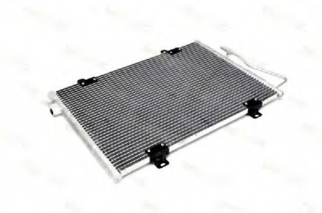 Радіатор кондиціонера THERMOTEC KTT110186 (фото 1)