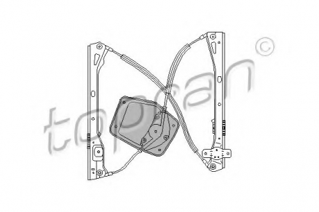Подъемное устройство для окон TOPRAN / HANS PRIES 111 270 (фото 1)