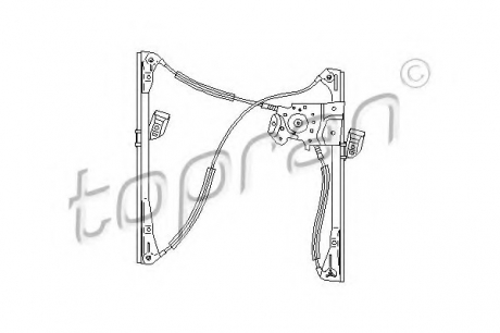 Склопідіймач TOPRAN / HANS PRIES 111 709 (фото 1)