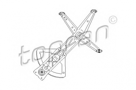 Подъемное устройство для окон TOPRAN / HANS PRIES 200 044 (фото 1)