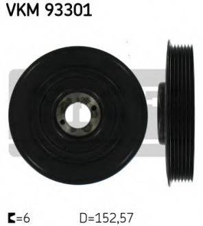 Ременный шкив, колінчастий вал SKF VKM 93301 (фото 1)