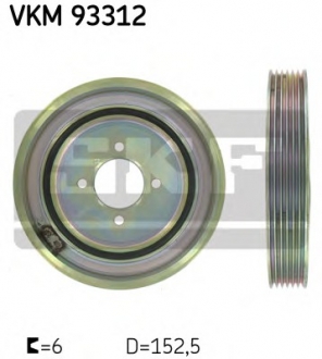 Ременный шкив, коленчатый вал SKF VKM 93312 (фото 1)