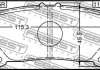 КОЛОДКИ ГАЛЬМІВНІ ЗАДНІ 0101-GGL15R FEBEST 0101GGL15R (фото 1)