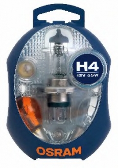 Лампа фарна (набір) H4 12V 60/55W P43t (вир-во) OSRAM CLKM H4 (фото 1)