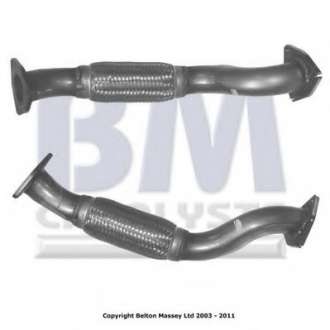 Труба выхлопного газа BM CATALYSTS BM50141 (фото 1)