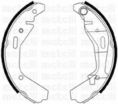 Комплект тормозных колодок Metelli 53-0318 (фото 1)