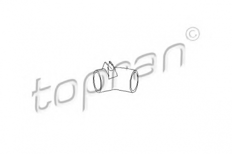 Трубка нагнетаемого воздуха TOPRAN / HANS PRIES 111 547 (фото 1)