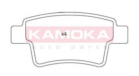 Комплект гальмівних колодок KAMOKA JQ101220 (фото 1)
