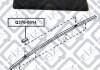 ЗАГЛУШКА В МОЛДИНГ КРЫШИ Q376-0014 Q-FIX