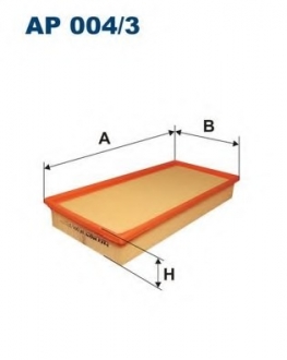 AP 004/3 фильтр воздушный FILTRON AP0043 (фото 1)