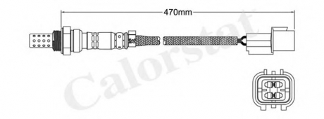 Лямбда-зонд CALORSTAT BY Vernet LS140377 (фото 1)