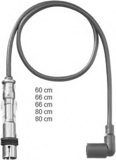 Комплект проводов зажигания BERU ZEF1229 (фото 1)