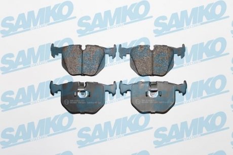 Колодки тормозные дисковые SAMKO 5SP1231 (фото 1)