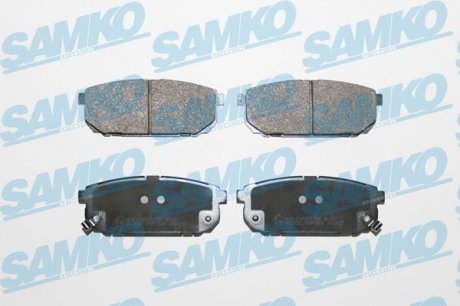 Колодки тормозные дисковые SAMKO 5SP1370 (фото 1)