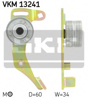 Натяжной ролик, ремень ГРМ SKF VKM 13241 (фото 1)