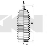 Пильовик рульового механізма GKN SPIDAN 83859 (фото 1)