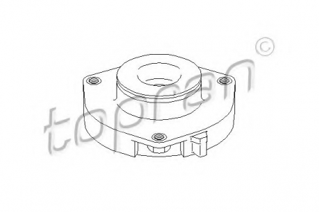 Опора стійки пер. VW Caddy III 04-> TOPRAN / HANS PRIES 110 070 (фото 1)