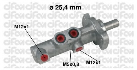Главный тормозной цилиндр CIFAM 202-425 (фото 1)