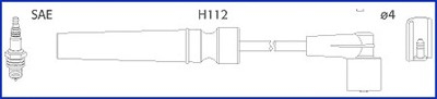 Комплект дротів запалювання HITACHI 134236 (фото 1)