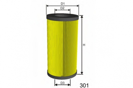 Масляный фильтр MISFAT L009 (фото 1)