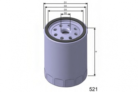 Масляный фильтр MISFAT Z292 (фото 1)
