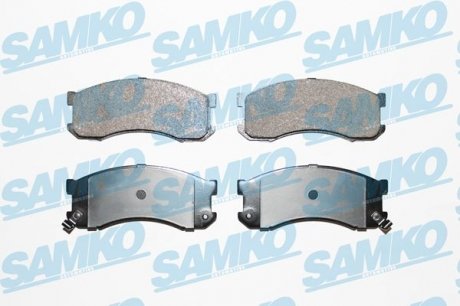 Колодки тормозные дисковые SAMKO 5SP041 (фото 1)