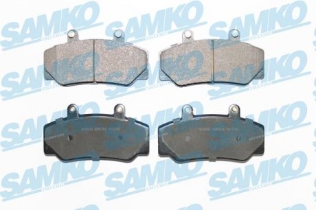Колодки тормозные дисковые SAMKO 5SP318 (фото 1)