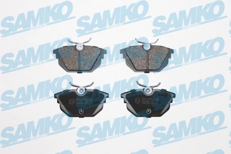 Колодки тормозные дисковые SAMKO 5SP736 (фото 1)