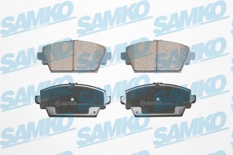 Колодки тормозные дисковые SAMKO 5SP940 (фото 1)